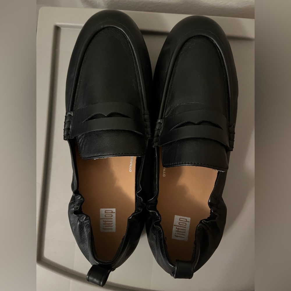 Fitflop Leather Penny Loafers 8.5 Allegro